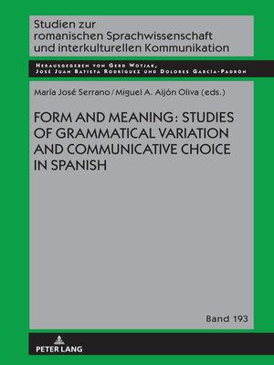 cover image of Form and Meaning